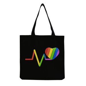 Bags | Mens/Womens Rainbow Graphic Tote Rainbow Heart Accessories Bags