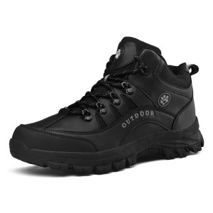 Boots | Womens Bristol Hiker Mid Black/Black Boots Black