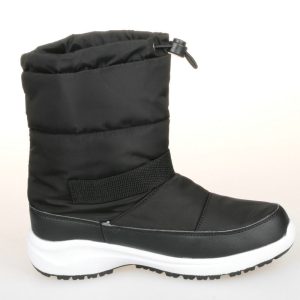 Boots | Womens Snowcreek Sport Mid Zip Polar Waterproof Black Boots Black