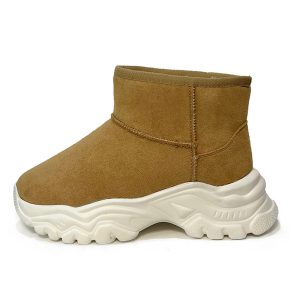 Boots | Womens Winter Pull On Wide Width Camel Boots Boots