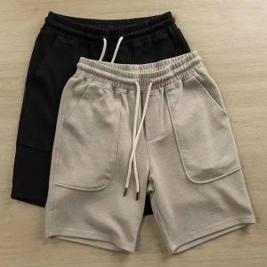 Bottoms | Mens Scout Short Charcoal Grey Bottoms Bottoms