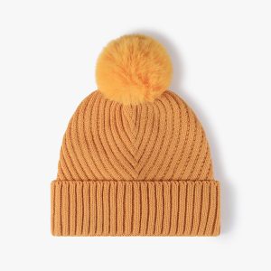 Hats | Mens/Womens Plaited Rib Knit Beanie Cloud Cream/Tan Accessories Cloud Cream