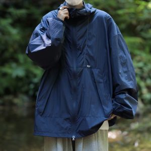 Outerwear | Mens Whisper Rain Shell Navy Clothing Mens