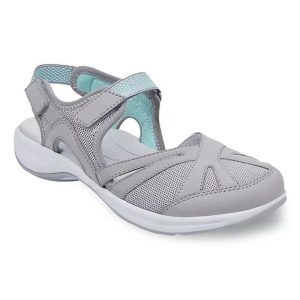 Playground | Kids Dragonfly Sandal Grey/Coral Activity Coral