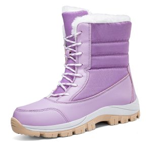 Playground | Kids Snow Storm 2.0 Waterproof Boot Grey/Berry Activity Berry