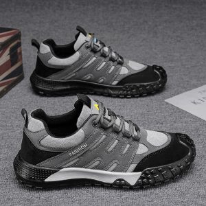 Work | Mens Moab Vertex Vent Comp Toe Work Shoe Pewter Activity Mens